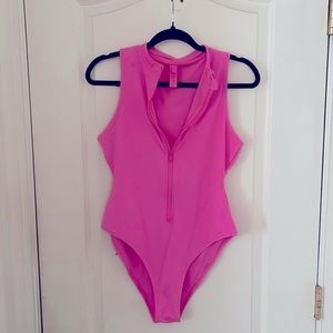 Skims bubblegum pink swimsuit